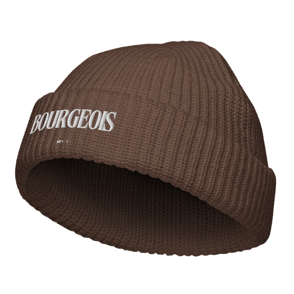 BOURGEOIS™ Fisherman Beanie – Resting Rich Face Collection